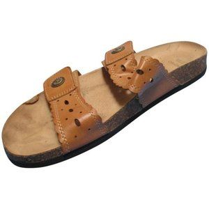 *Earth Origins Tan JOAN Velcro Closure Slip On